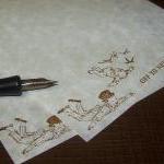 Off To Neverland - Lovely Parchment Paper -..