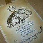 Maid Of Honor - Personalized - Gold Embossed Fancy..
